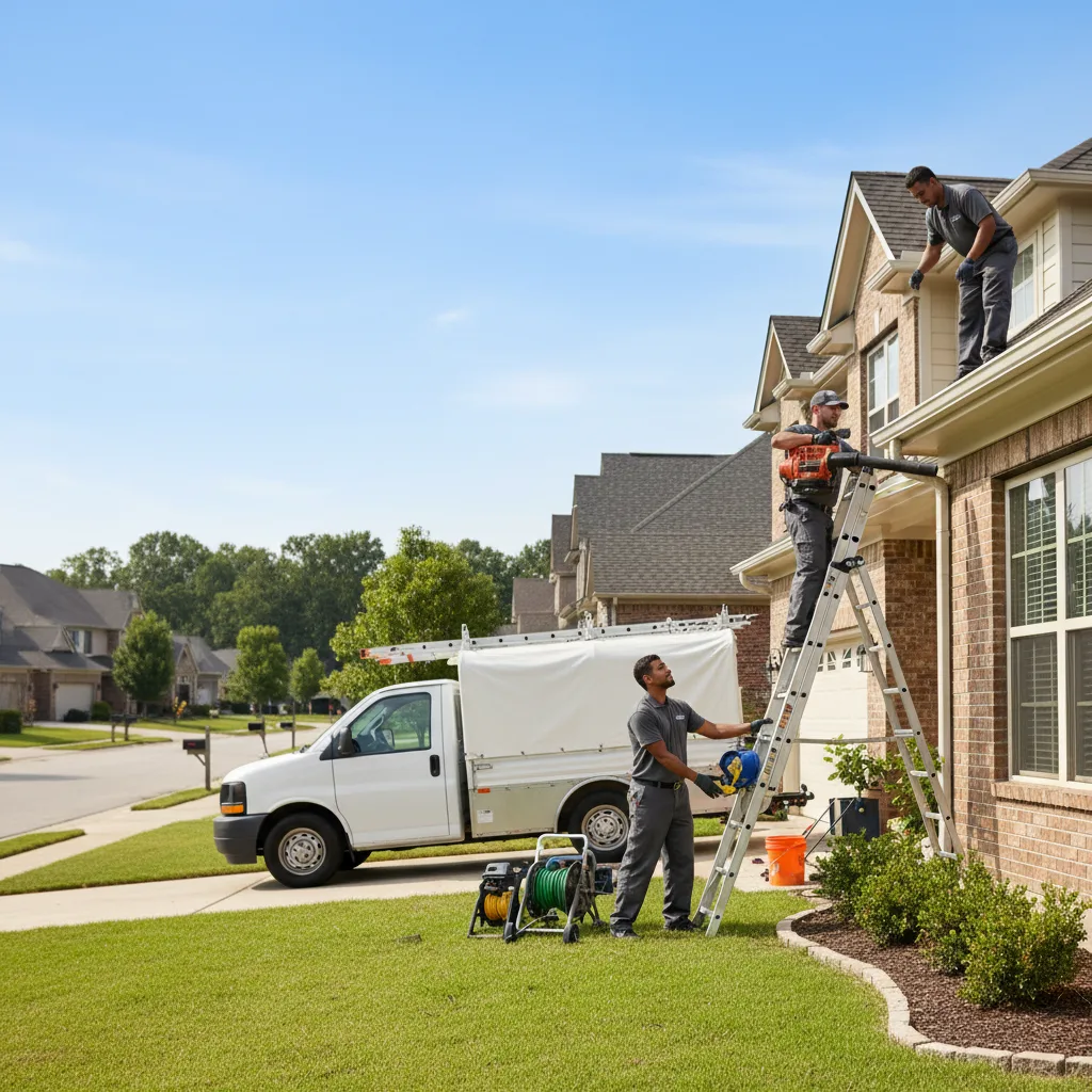Home Gutter Service in Pineville, NC near me